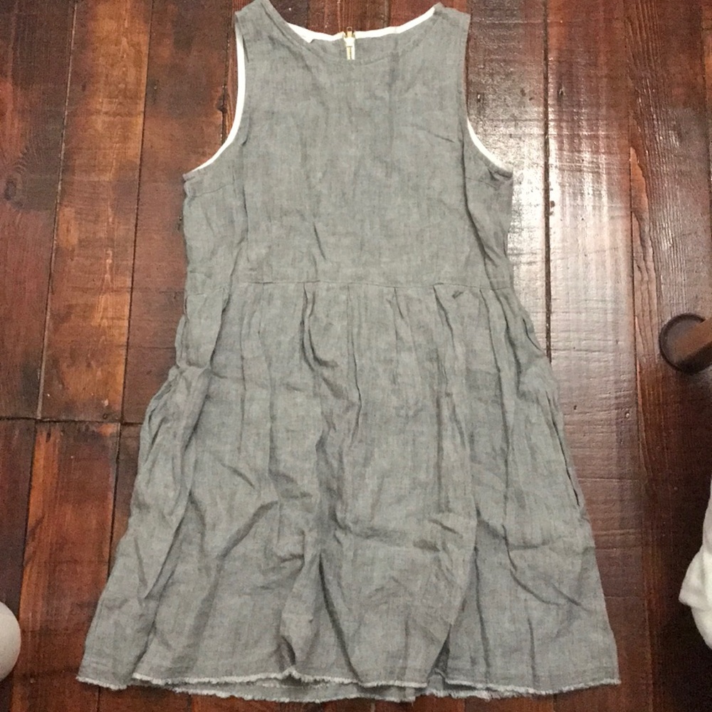 Ruby Cotton Linen Dress